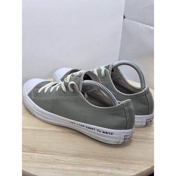Converse Shoes Mens 7 Womens 9 CT All Star Ox Low Sneakers 164922C Light Green - Picture 7 of 10